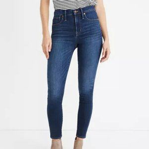 Madewell Petite 10" high-rise Skinny Jeans: Insuluxe denim edition, Vienna Wash